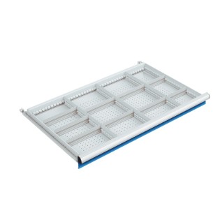 DIVISORIO FESSURATO ALLUMINIO  45x27 kit 1