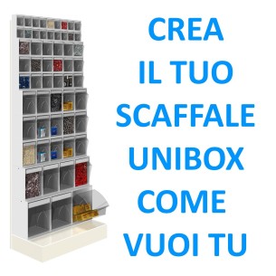CREA IL TUO SCAFFALE UNIBOX