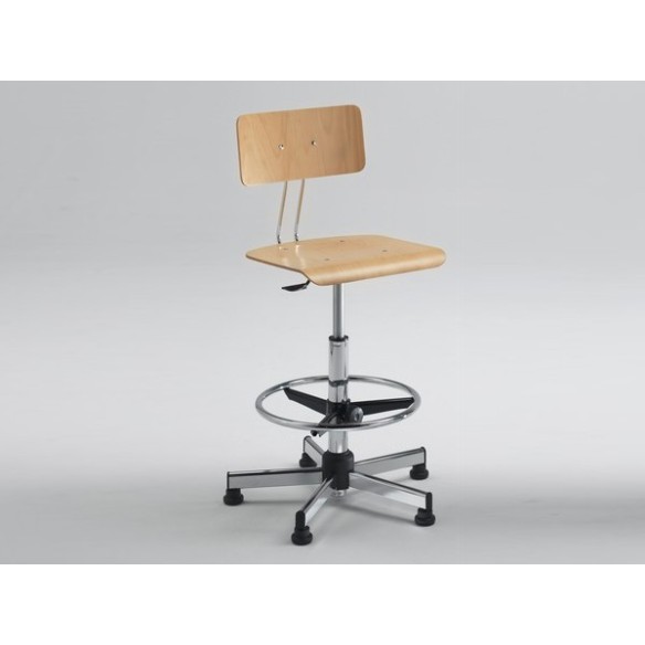 Sgabello con Schienale Disegnatore Professionale s