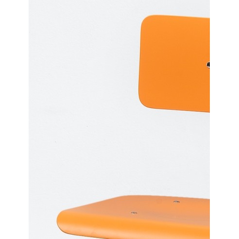 Sedia con Seduta e Schienale in faggio laccato gia