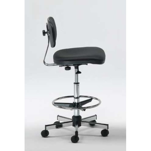 Sgabello con Schienale Disegnatore Professionale s